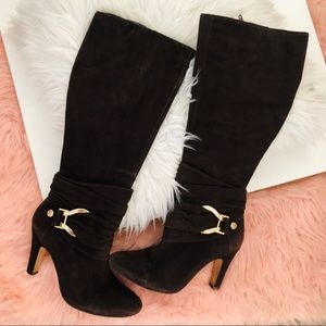 Antonio Melani Below the Knee Heeled Bootsp